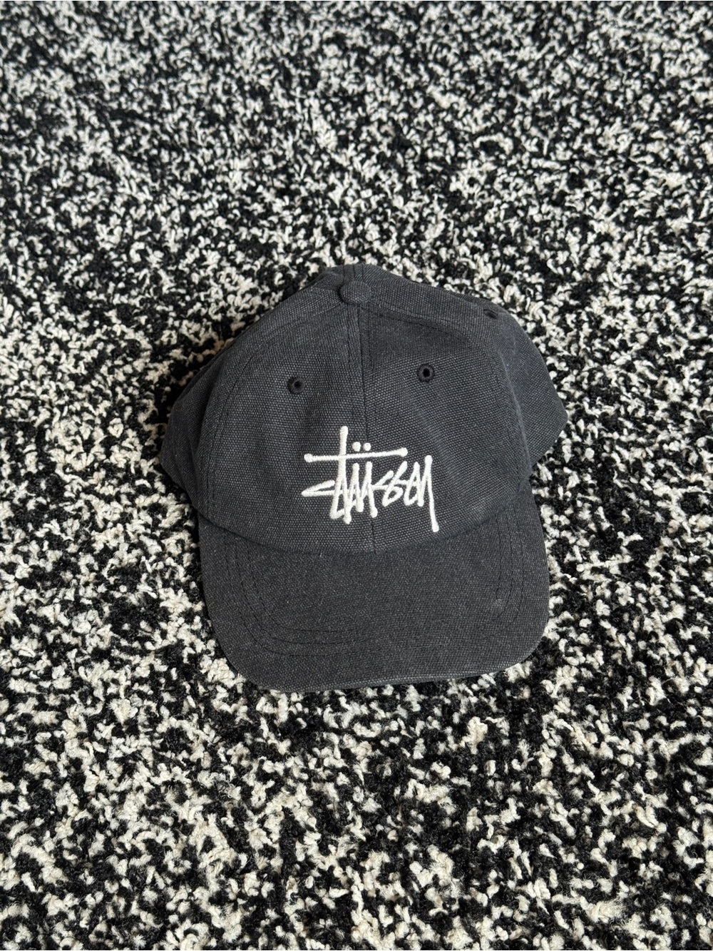 Stussy Cap Black Japan Exclusive Strapback Hat OS
